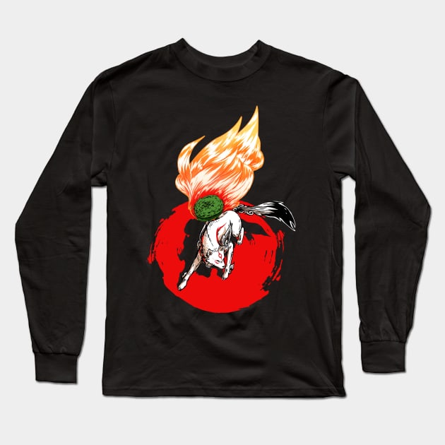 Okami Long Sleeve T-Shirt by Iceuh1